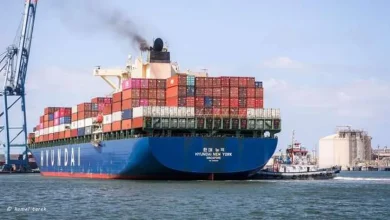 صورة موقف الصادرات والواردات بميناء دمياط اليوم الجمعة.. استقبل 11 سفينة