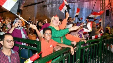صورة علم مصر يزين حفل علي الحجار في مهرجان القلعة (صور)